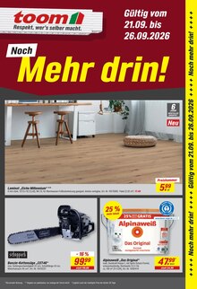Laminat im aktuellen toom Baumarkt Prospekt (Stuttgart) Laminat im toom Baumarkt Prospekt "Respekt, wer's selber macht." mit 32 Seiten (Stuttgart)