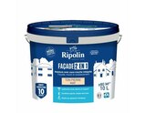 Peinture façade blanc 2 en 1 ton 10 L finition mat - Ripolin en promo chez Brico Dépôt Pontault-Combault à 6,99 €