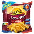 Frites Just au four surgelées "Offre Spéciale" - MC CAIN en promo chez Carrefour Market Herblay à 3,20 €