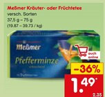 Kräutertee von Meßmer im aktuellen Netto Marken-Discount Prospekt für 1,49 €
