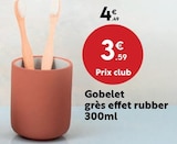 Gobelet grès effet rubber en promo chez Maxi Bazar Gobelet grès effet rubber dans le catalogue Maxi Bazar