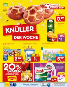 Saft im Netto Marken-Discount Prospekt "Aktuelle Angebote" mit 67 Seiten (Duisburg)