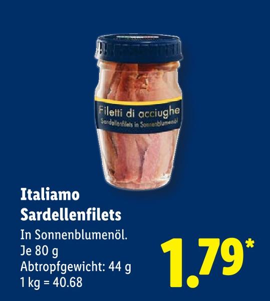 Sardellenfilets