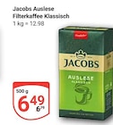 Auslese Filterkaffee Klassisch bei GLOBUS im Prospekt "" für 6,49 €
