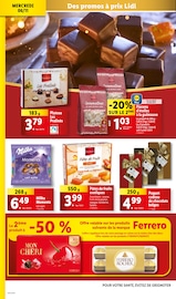 Ferrero Rocher Angebote im Prospekt "Des fêtes magiques à prix LIDL" von Lidl auf Seite 32