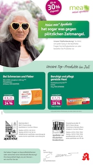 Aktueller mea - meine apotheke Prospekt für Ravensburg und Ungebung, Seiten zum blättern mea - meine apotheke Prospekt Unsere Juli-Angebote mit Seiten in Ravensburg und Umgebung