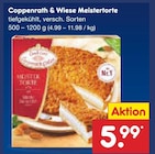 Meistertorte von Coppenrath & Wiese für 5,99 € bei Netto Marken-Discount im Angebot Meistertorte von Coppenrath & Wiese im aktuellen Netto Marken-Discount Prospekt