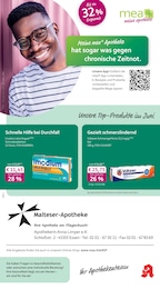 mea - meine apotheke Prospekt für Essen: "Unsere Juni-Angebote", 4 Seiten, 01.06.2026 - 30.06.2026