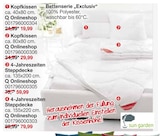 Aktuelles Kopfkissen 40x80 cm Angebot bei Opti-Megastore in Bremerhaven ab 19,99 €