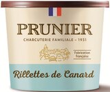 Rillettes de Canard - PRUNIER - Intermarché Super Rillettes de Canard - PRUNIER à 3,19 € dans le catalogue Intermarché Super