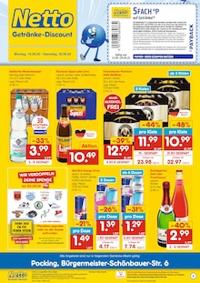Netto Marken-Discount Prospekt DER ORT, AN DEM DU IMMER AUSGEZEICHNETE PREISE FINDEST. mit 2 Seiten