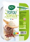 Tofou soyeux nature - SOY en promo chez NaturéO Tofou soyeux nature - SOY dans le catalogue NaturéO
