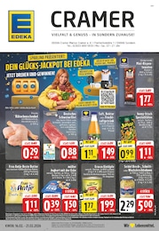 Aktueller EDEKA Prospekt, "Aktuelle Angebote", mit Angeboten der Woche, gültig von 16.02.2026 bis 16.02.2026