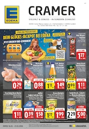 Aktueller EDEKA Discounter Prospekt in Sundern und Umgebung, "Aktuelle Angebote" mit 26 Seiten, 16.02.2026 - 21.02.2026