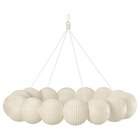 LED Deckenleuchte im IKEA Prospekt Hängeleuchte, LED, dekorativ Kugel Kreis/weiß von STRÅLA im aktuellen IKEA Prospekt für 14,99 €