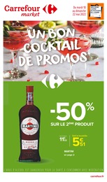 Carrefour Market Catalogue "Un bon cocktail de promos", 14 pages, Lully, 10/05/2022 - 22/05/2022 Carrefour Market Catalogue "Un bon cocktail de promos", 14 pages, Lully, 10/05/2022 - 22/05/2022