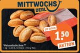 Aktuelles Weizenbrötchen Angebot bei tegut in Erfurt ab 1,50 €
