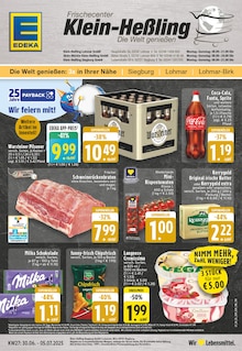 EDEKA Prospekt der Woche "Aktuelle Angebote" Seite 1, 30.06.2025 bis 05.07.2025 für Siegburg Aktueller EDEKA Prospekt "Aktuelle Angebote" Seite 1 von 24 Seiten für Siegburg