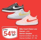 Court Vision Low Damen-Sneaker Angebote von Nike bei GLOBUS St. Ingbert für 54,99 €