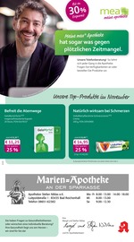 mea - meine apotheke Apotheken Prospekt der aktuellen Woche mit 4 Seiten, gültig von 01.11.2025 bis 30.11.2025, in Piding und Umgebung Aktueller mea - meine apotheke Apotheken Prospekt in Piding und Umgebung, "Unsere November-Angebote" mit 4 Seiten, 01.11.2025 - 30.11.2025