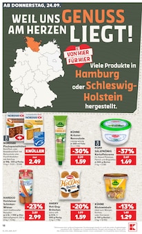 Kräuter im Kaufland Prospekt "Hier bin ich richtig" mit 82 Seiten (Hamburg)