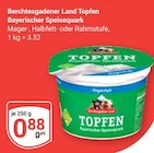 Topfen Angebote von Berchtesgadener Land bei GLOBUS Trier für 0,88 €