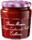 Erdbeeren im REWE Prospekt Erdbeere oder Aprikosen Konfitüre von Bonne Maman im aktuellen REWE Prospekt für 2,49 €