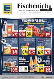 EDEKA Prospekt für Pulheim mit 24 Seiten EDEKA Prospekt für Pulheim: "Aktuelle Angebote", 24 Seiten, 22.06.2026 - 27.06.2026