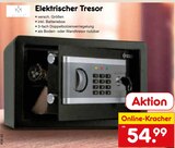 Elektrischer Tresor von KESSER für 54,99 € bei Netto Marken-Discount im Angebot Elektrischer Tresor von KESSER im aktuellen Netto Marken-Discount Prospekt