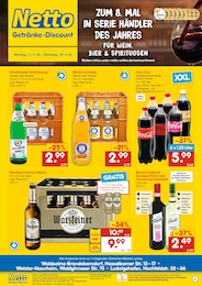 Netto Marken-Discount Prospekt: "DER ORT, AN DEM DU IMMER AUSGEZEICHNETE PREISE FINDEST.", 2 Seiten, 11.11.2024 - 16.11.2024