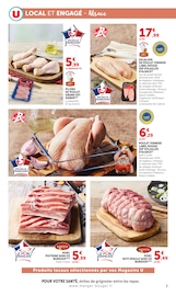 Promos Viande De Porc dans le catalogue "Célébrons LES PRODUCTEURS de chez nous" de Super U Viande De Porc en promo dans le catalogue Super U à la page 3