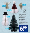 Weihnachtsdekoration aus Papier Angebote von Home Creation bei ALDI SÜD Moers für 6,99 €
