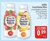 Frucht Butter Milch Erdbeere Angebote von Müller bei Marktkauf Bautzen für 0,89 €