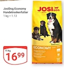 Economy Hundetrockenfutter Angebote von JosiDog bei GLOBUS Oberhausen für 16,99 €