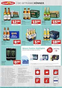 Energydrink im aktuellen Getränke Oase Prospekt (Lünen) Energydrink im Getränke Oase Prospekt "Aktuelle Angebote" mit 4 Seiten (Lünen)