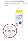 LINDA - Allergische Haut Sonnenschutz-Gel LSF 30 Angebot im Prospekt Allergische Haut Sonnenschutz-Gel LSF 30 bei LINDA im Prospekt "" für 19,95 €