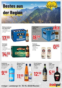 Bier im aktuellen Trinkgut Prospekt (München) Bier im Trinkgut Prospekt "Aktuelle Angebote" mit 4 Seiten (München)