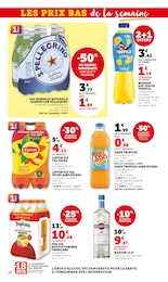 Prix et réduction Tropicana dans le prospectus Hyper U en cours Offre Tropicana dans le catalogue Hyper U du moment à la page 22