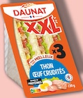 Le club xxl x3 thon œuf crudités - DAUNAT dans le catalogue Netto