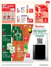 Promos Perrier dans le catalogue "La Fête De MAMAN" de Auchan Hypermarché Perrier en promo dans le catalogue Auchan Hypermarché à la page 23