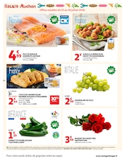 Promos Saumon dans le catalogue "PETIT DÉJ & GOÛTER" de Auchan Supermarché Saumon en promo dans le catalogue Auchan Supermarché à la page 10