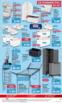 Wäscheständer im Kaufland Prospekt "Aktuelle Angebote" mit 60 Seiten (Ingolstadt)