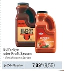 Saucen von Bull‘s-Eye oder Kraft im aktuellen Metro Prospekt für 8,55 €