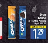 Oreo im EDEKA Prospekt Kekse von Oreo im aktuellen EDEKA Prospekt für 1,29 €