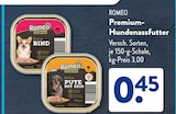 Aktuelles Premium-Hundenassfutter Angebot bei ALDI SÜD in Ingolstadt ab 0,45 €