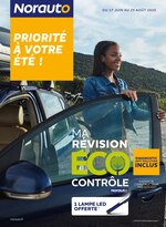 Catalogue Norauto à Nice, avec 19 pages Prospectus Norauto à Nice, "Priorité à votre Été !", 19 pages, 17/06/2020 - 25/08/2020