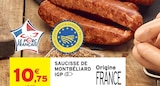 Saucisse de montbéliard IGP à Intermarché Super dans Choloy-Ménillot Saucisse de montbéliard IGP à Intermarché Super dans Choloy-Ménillot