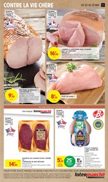Prix et réduction Rôti De Porc dans le prospectus Intermarché en cours Offre Rôti De Porc dans le catalogue Intermarché du moment à la page 7