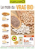 Catalogue NaturéO à Nantes, avec 26 pages Prospectus NaturéO à Nantes, "Le mois du vrac bio", 26 pages, 10/03/2021 - 04/04/2021