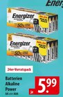 Aktuelles Batterien Alkaline Power AA Angebot bei famila Nordost in Kiel ab 5,99 €
